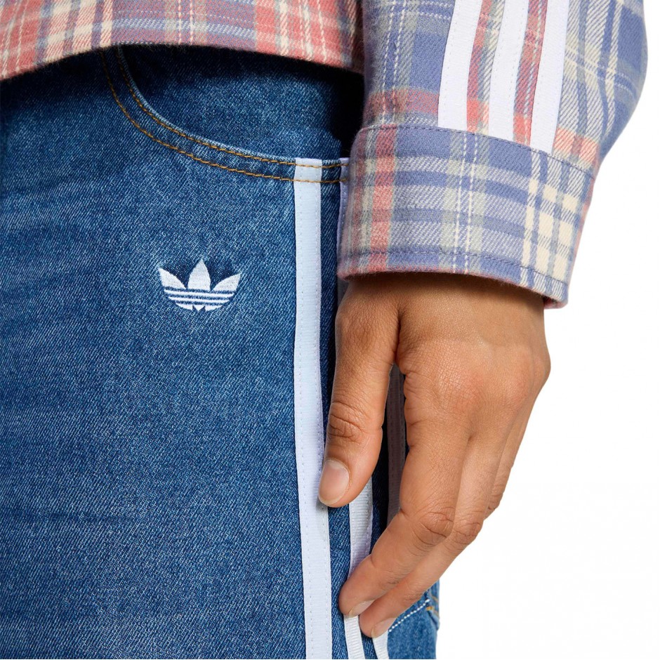 Γυναικείο Παντελόνι Τζιν - adidas Originals Baggy GFX Denim