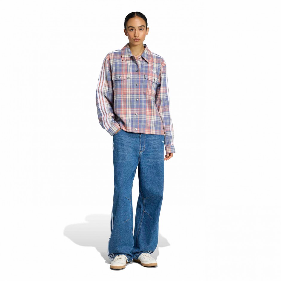 Γυναικείο Παντελόνι Τζιν - adidas Originals Baggy GFX Denim