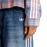 Γυναικείο Παντελόνι Τζιν - adidas Originals Loose Denim Destressed Εικόνα 2