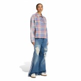 Γυναικείο Παντελόνι Τζιν - adidas Originals Loose Denim Destressed Εικόνα 3
