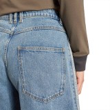 Women's Jeans Blue - adidas Originals Barrel Leg Denim Image 2