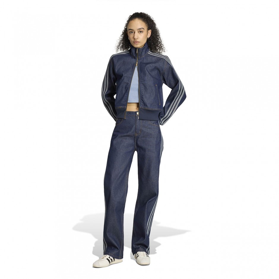 Γυναικείο Τζιν Παντελόνι Μπλε - adidas Originals Denim Firebird