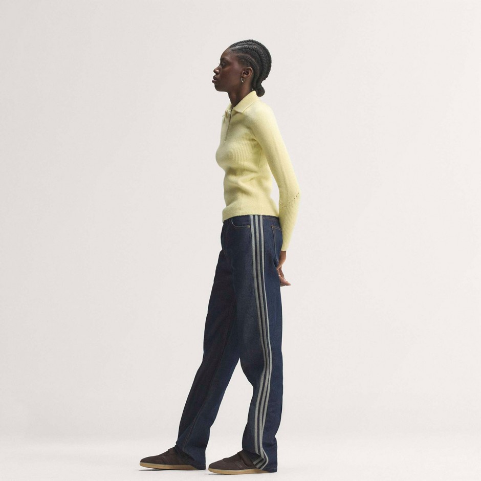 Γυναικείο Τζιν Παντελόνι Μπλε - adidas Originals Denim Firebird