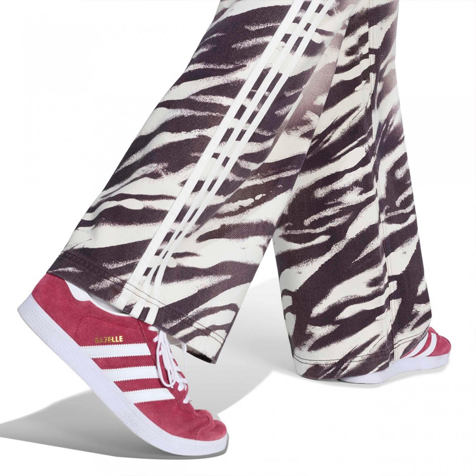 Women's Jeans Beige - adidas Originals Adilenium Season 6 Zebra Print