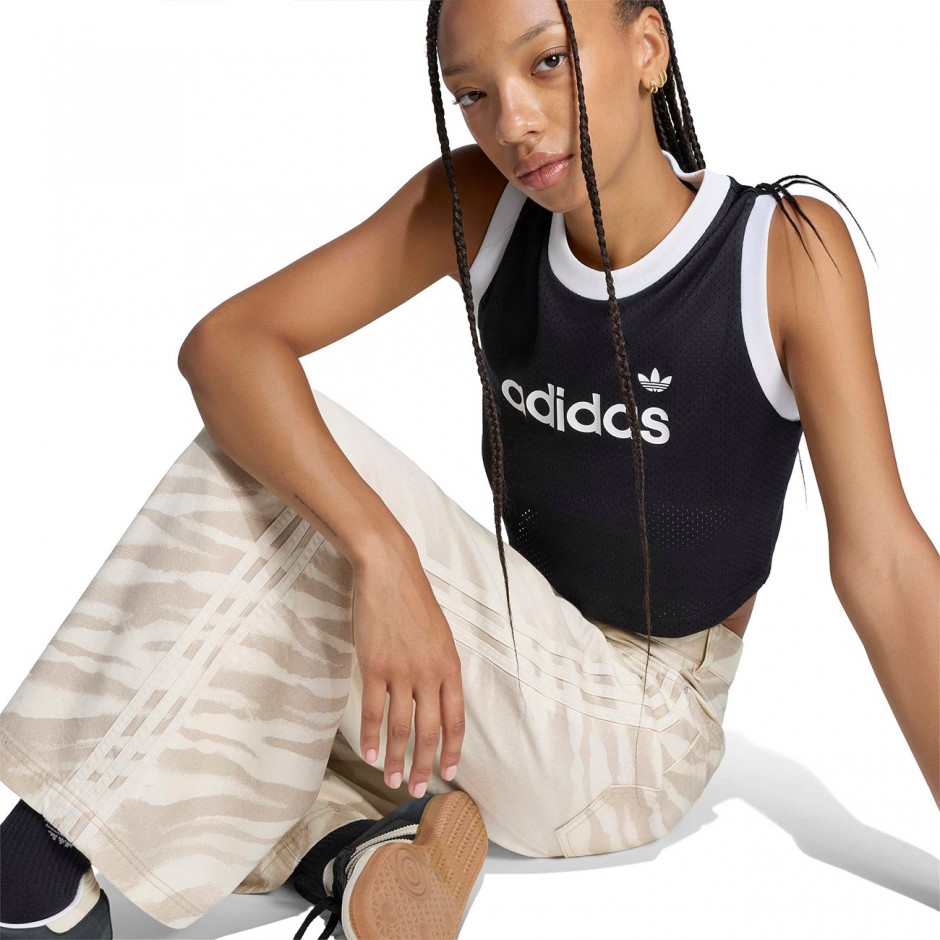 Women's Jeans White - adidas Originals Adilenium Season 6 Zebra Print