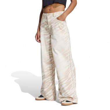 Women's Jeans White - adidas Originals Adilenium Season 6 Zebra Print