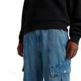 Γυναικείο Παντελόνι Τζιν - Vans Sidewalk Denim Cargo Εικόνα 1