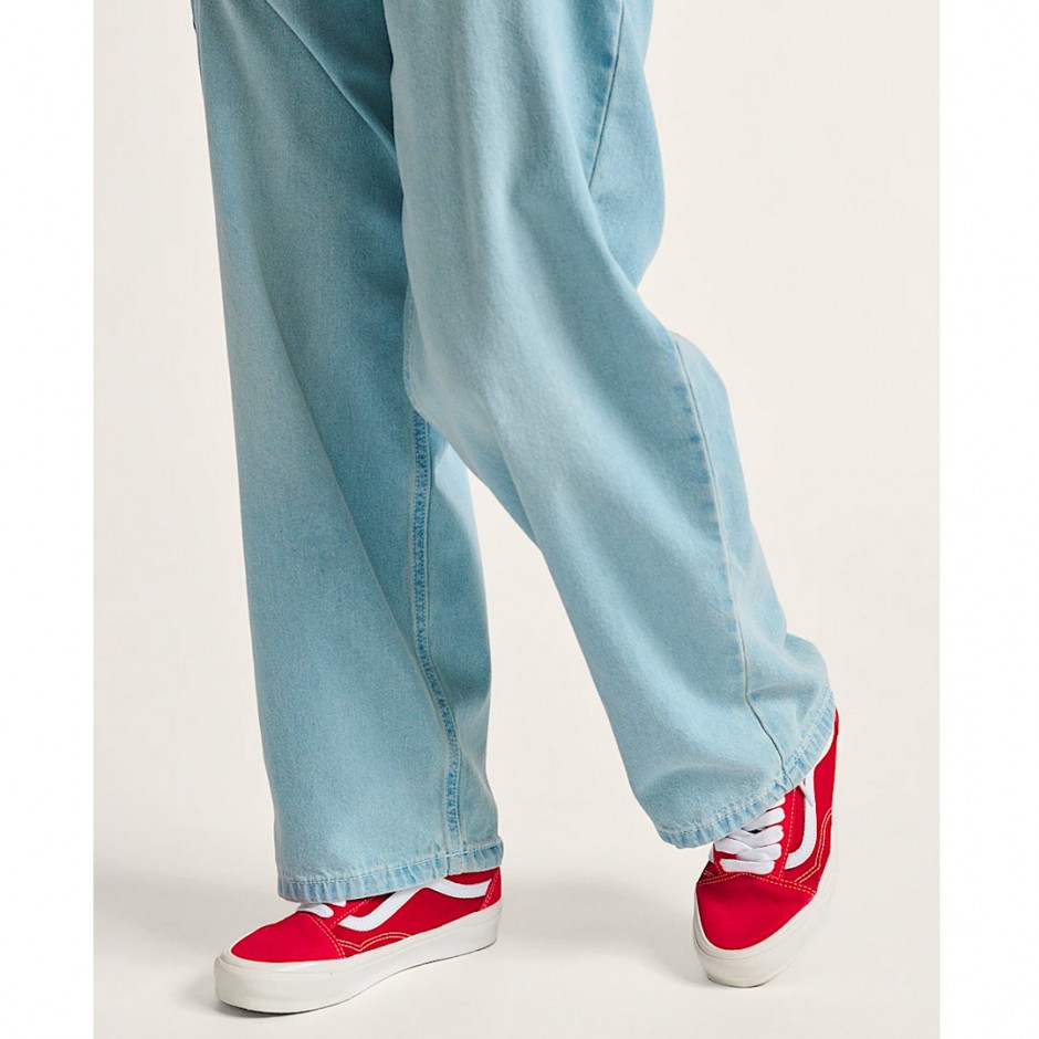 Γυναικείο Παντελόνι Τζιν Σιέλ - Vans Sirelle 5 Pocket Puddle