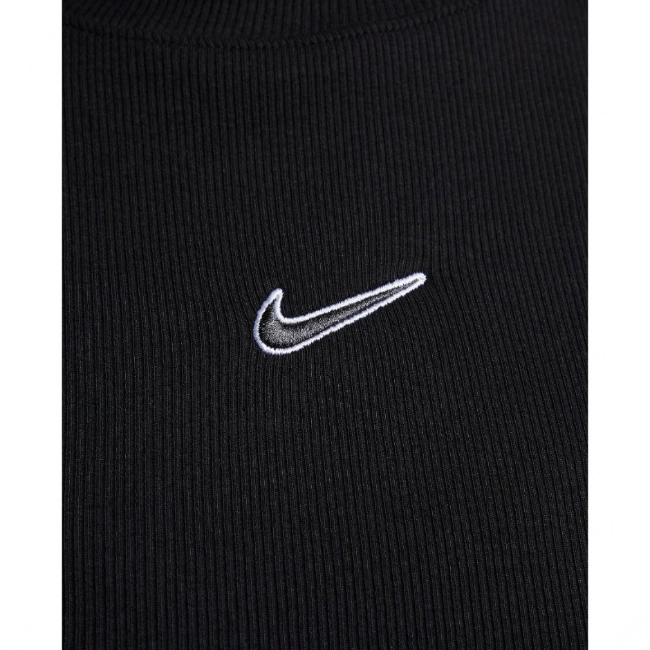 Nike Sportswear Μαύρο - Γυναικεία Μακρυμάνικη Μπλούζα