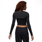 JORDAN W J SPT LS 2IN1 TOP DV1274-010 Black Image 0
