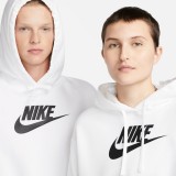NIKE W NSW CLUB FLC GX CROP HDY DQ5850-100 White Image 1
