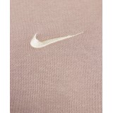 Nike Sportswear Phoenix Fleece Μπέζ - Γυναικεία Μακρυμάνικη Μπλούζα Εικόνα 2