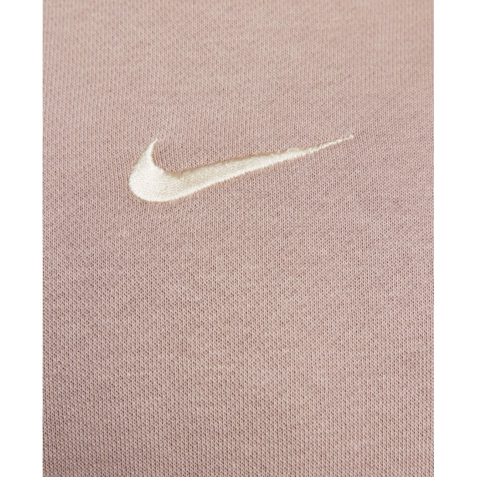 Nike Sportswear Phoenix Fleece Μπέζ - Γυναικεία Μακρυμάνικη Μπλούζα