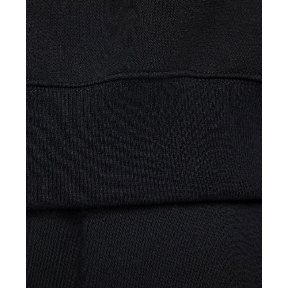 NIKE W NSW PHNX FLC QZ CROP DQ5767-010 Black