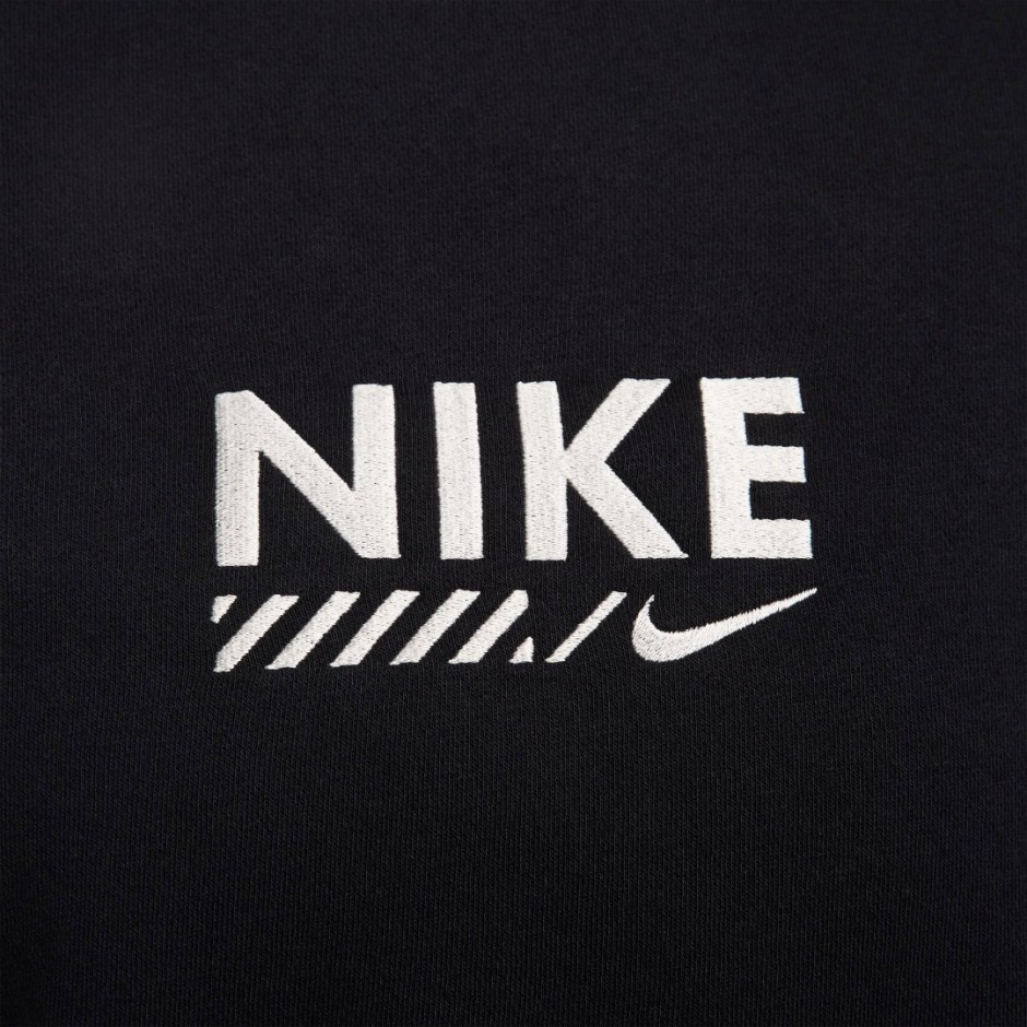 NIKE W NSW FLC OS CREW GLS HM4318-010 Black