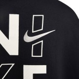 NIKE W NSW FLC OS CREW GLS HM4318-010 Black Image 3