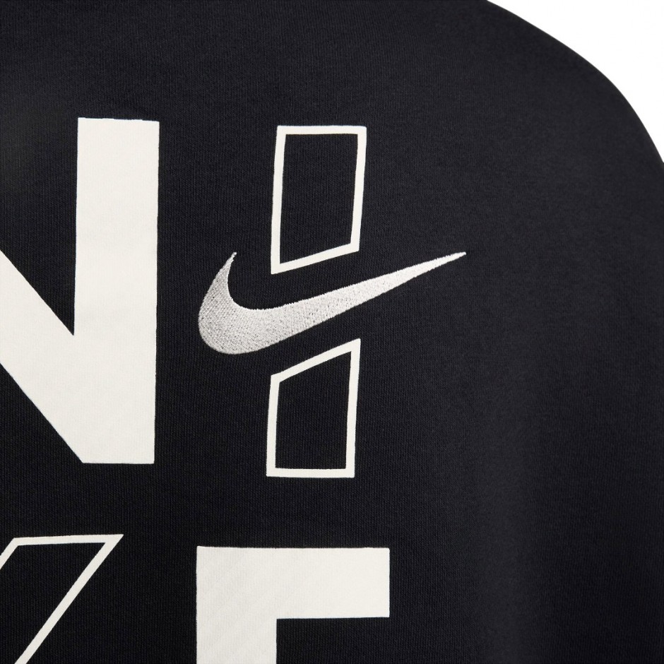 NIKE W NSW FLC OS CREW GLS HM4318-010 Black