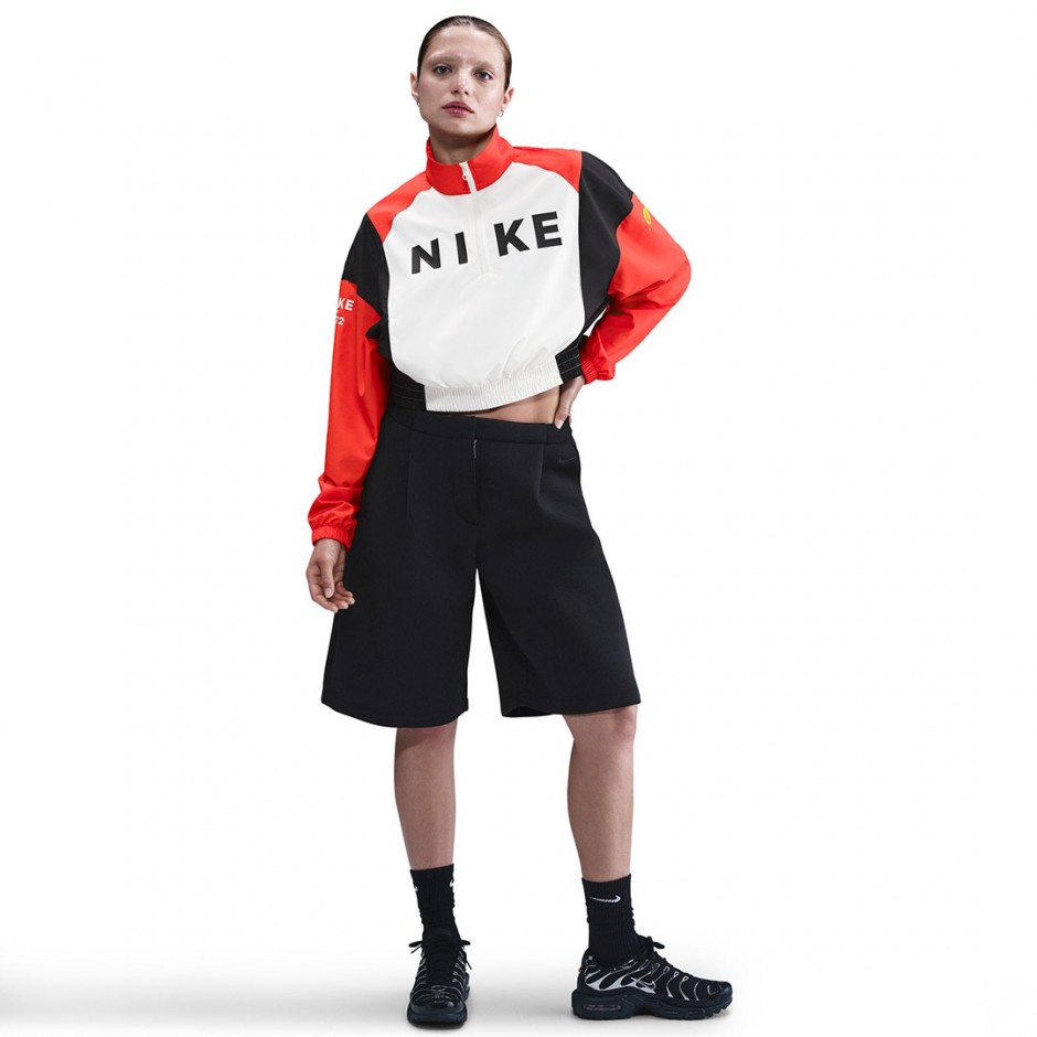 Γυναικεία Μακρυμάνικη Μπλούζα Εκρού - Nike Sportswear