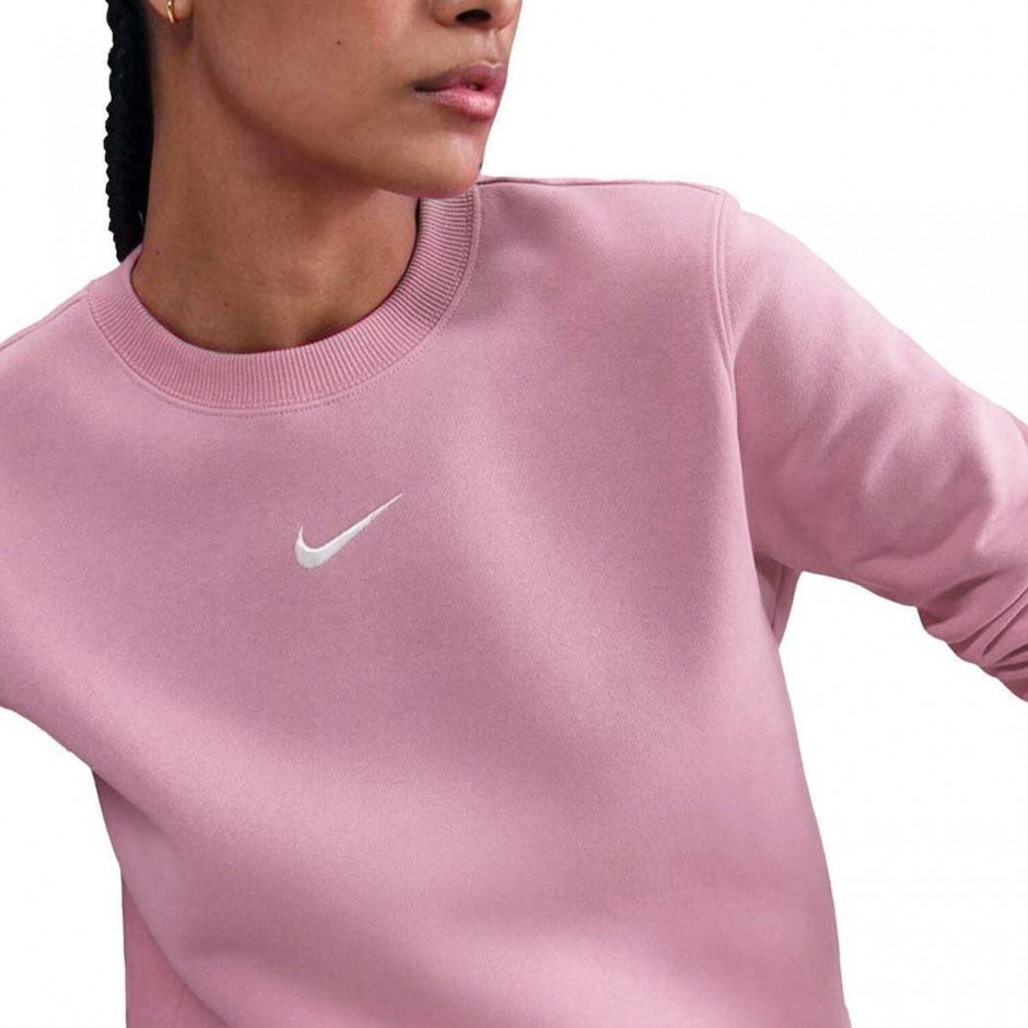 Γυναικείο Φούτερ Ροζ - Nike Sportswear Phoenix Fleece
