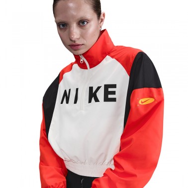 Γυναικεία Μακρυμάνικη Μπλούζα Εκρού - Nike Sportswear