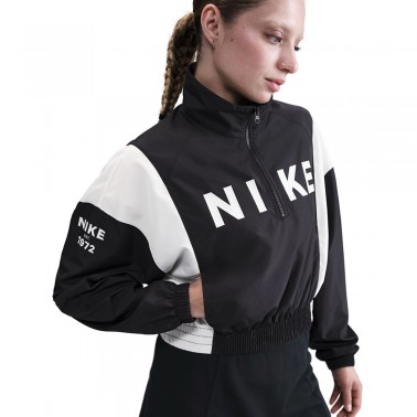 Γυναικεία Μακρυμάνικη Μπλούζα Μαύρη - Nike Sportswear