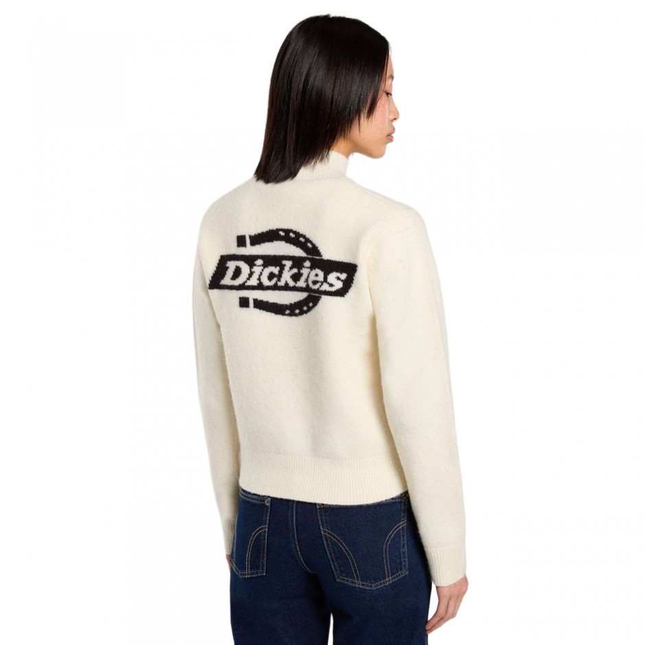DICKIES RUSTON QZ SWEATER W DK0A87P1C48-C48 Ecru