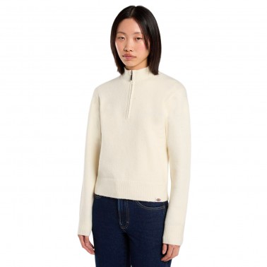 DICKIES RUSTON QZ SWEATER W DK0A87P1C48-C48 Ecru