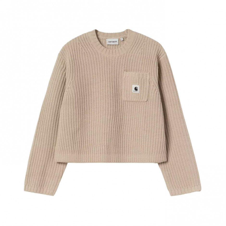 CARHARTT WIP W MIRA SWEATER I035382-2LPXX Ecru