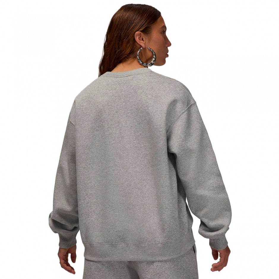 JORDAN BROOKLYN FLEECE CREW FV7074-063 Grey