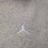 JORDAN BROOKLYN FLEECE CREW FV7074-063 Grey Image 2