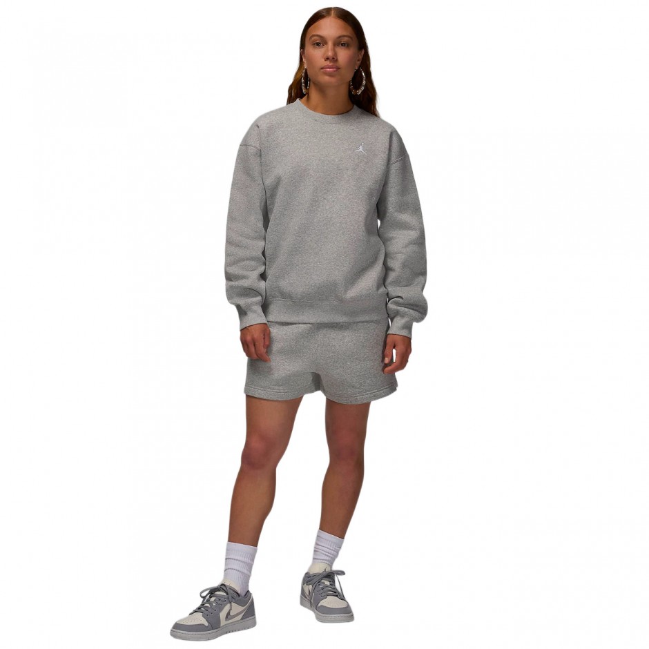 JORDAN BROOKLYN FLEECE CREW FV7074-063 Grey