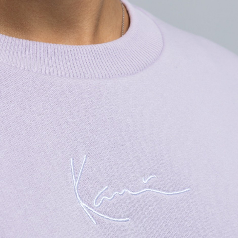 Γυναικείο Φούτερ Λιλά - Karl Kani Small Signature Essential