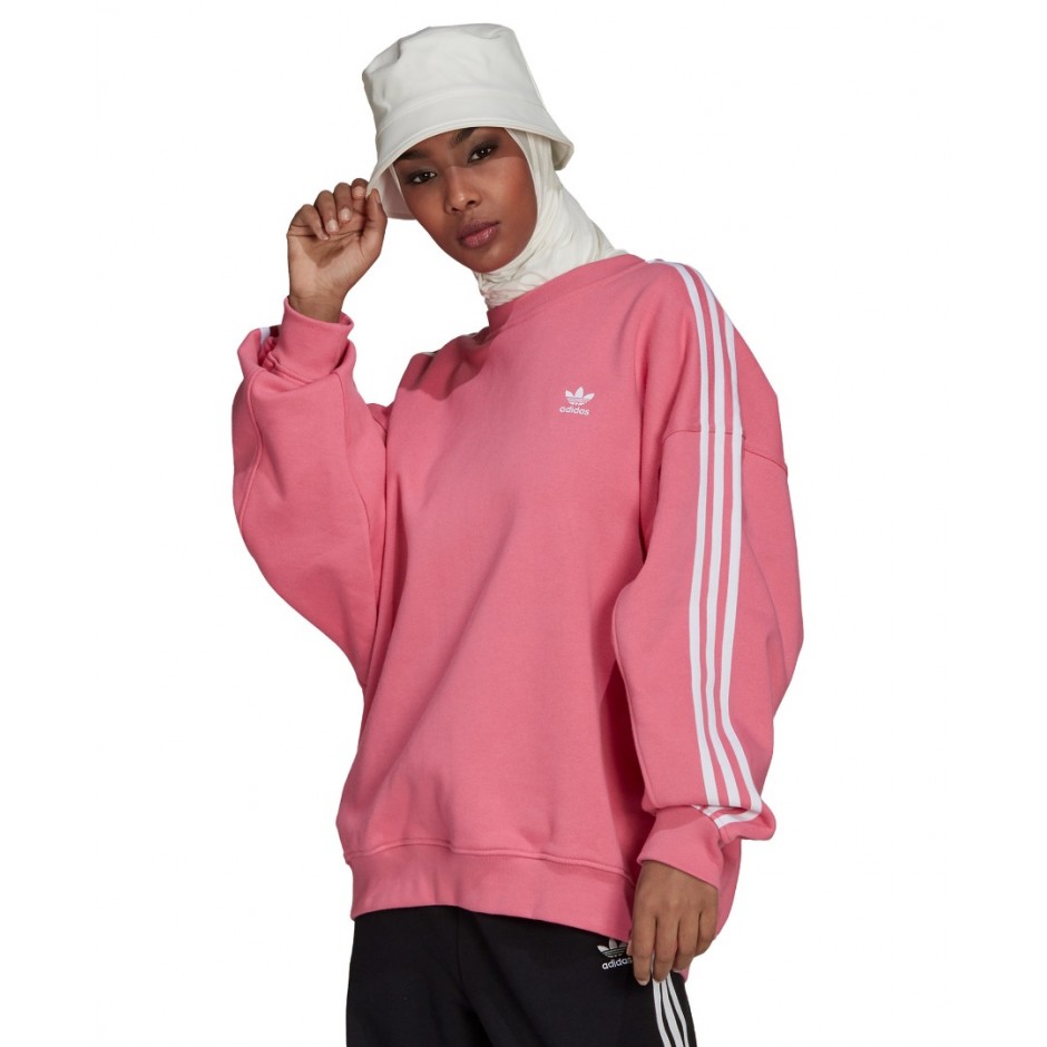 adidas Originals OS SWEATSHIRT H33542 Pink - Sneakercage.gr