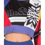 ELLESSE HERITAGE BREVIL CROP SWEATSHIRT SGC07279-MULTI Πολύχρωμο Εικόνα 1