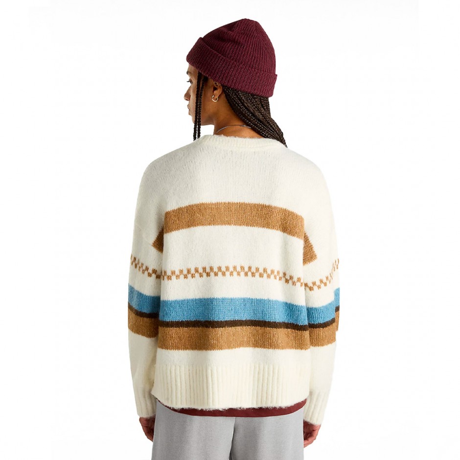 VANS VALERIE STRIPE CARDIGAN VN000HJBFS8-FS8 Ecru