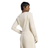 Women's Knit Cardigan Beige - adidas Originals By Jennie Image 0