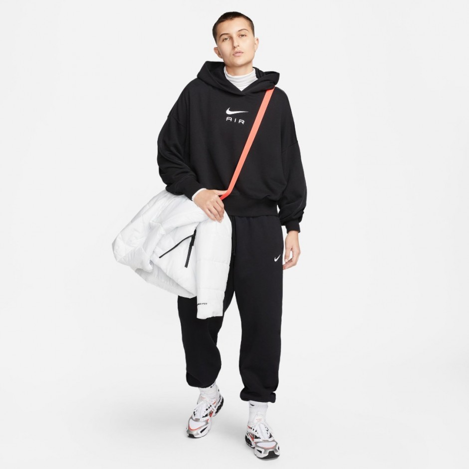 NIKE W NSW AIR FLC HOODIE DQ6915-010 Black