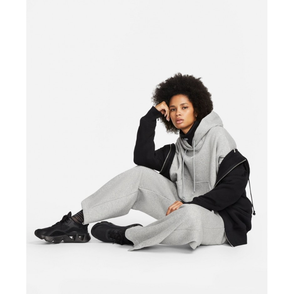 Nike Sportswear Phoenix Fleece Γκρί - Γυναικεία Μπλούζα Φούτερ