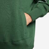 Nike Sportswear Πράσινο - Γυναικεία Μπλούζα Φούτερ Με Κουκούλα