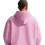 Women's Hoodie Pink - Nike Studio Fleece Medium Weight Image 0