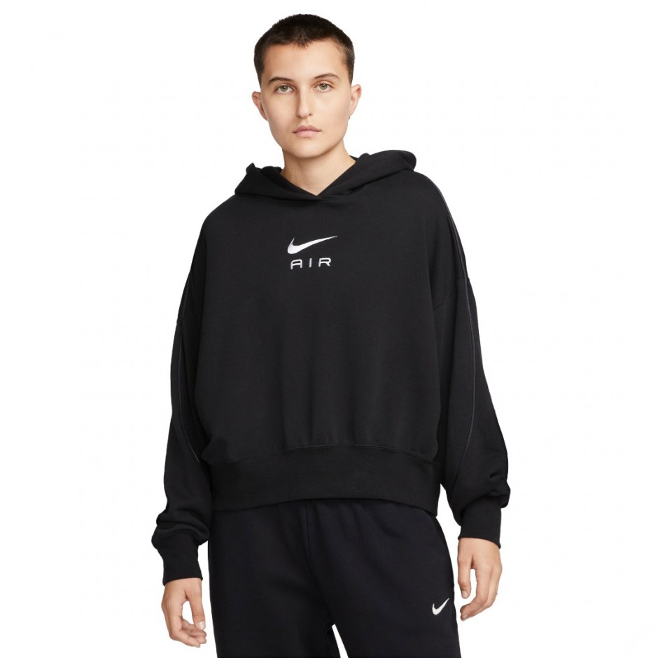 NIKE W NSW AIR FLC HOODIE DQ6915-010 Black