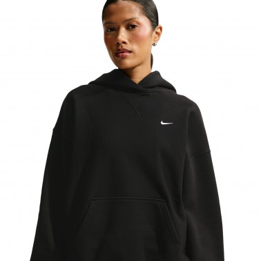 NIKE W NK STDO FLC HVY OS PO HDY IO2105-001 Black