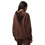 Women's Hoodie Brown - Jordan Jumpman Fleece Image 0