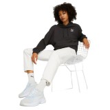 PUMA CLASSICS OVERSIZED HOODIE TR 621406-01 Black Image 2