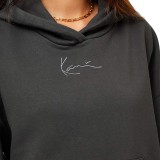 Γυναικείο Φούτερ Μαύρο - Karl Kani Small Signature Washed Εικόνα 1