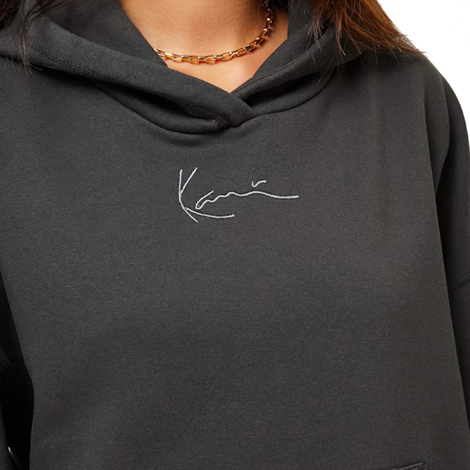 Γυναικείο Φούτερ Μαύρο - Karl Kani Small Signature Washed