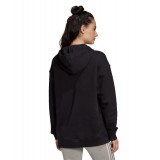 adidas Originals ADICOLOR TREFOIL HOODIE FM3307 Black Image 0