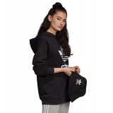 adidas Originals ADICOLOR TREFOIL HOODIE FM3307 Black Image 7
