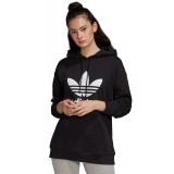 adidas Originals ADICOLOR TREFOIL HOODIE FM3307 Black Image 