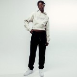 GRIMEY MADRID THE CONNOISSEUR GIRL CROP HOODIE GGCCH365-BCL White Image 4